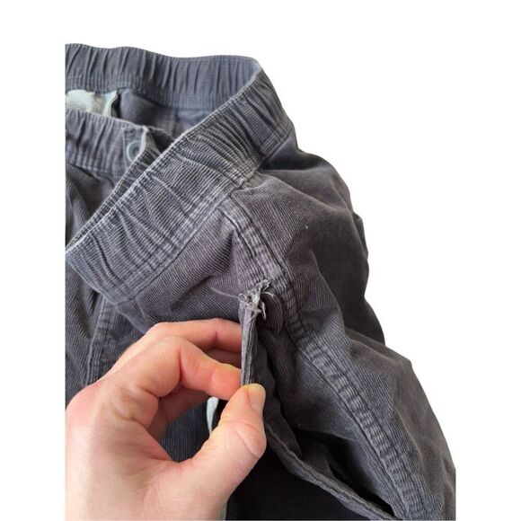 Vuori Optimist Corduroy Pants size XL 29.5” Charcoal Gray - Picture 5 of 12